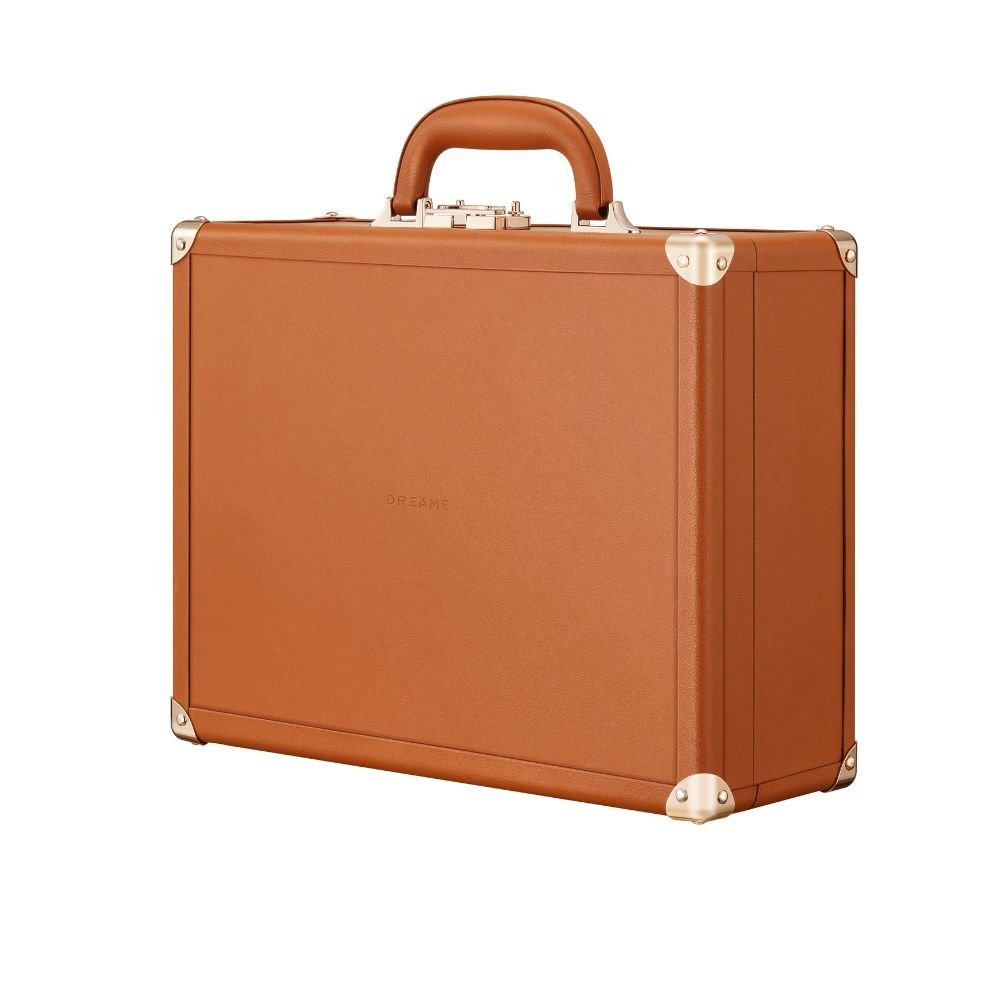 Orange suitcase