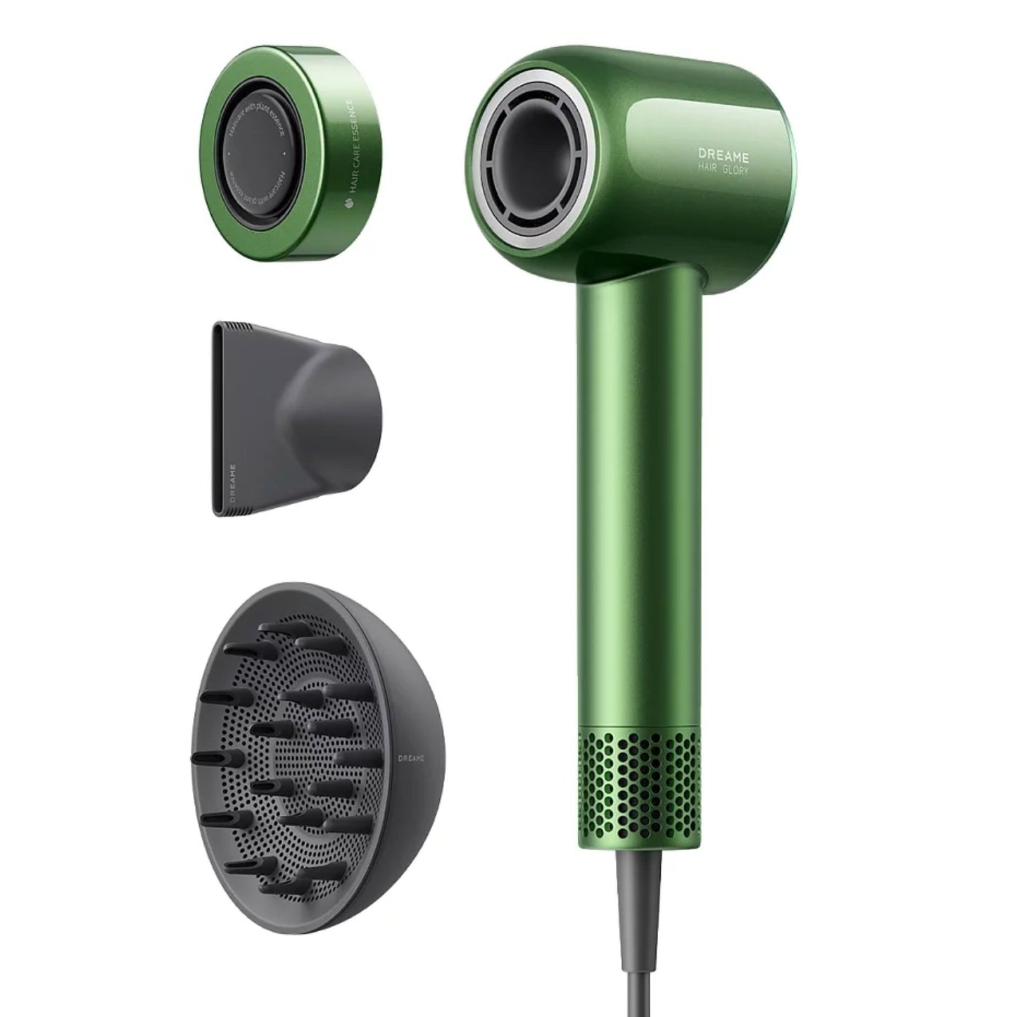 Dreame Hair Glory dryer with diffuser and styling nozzle set