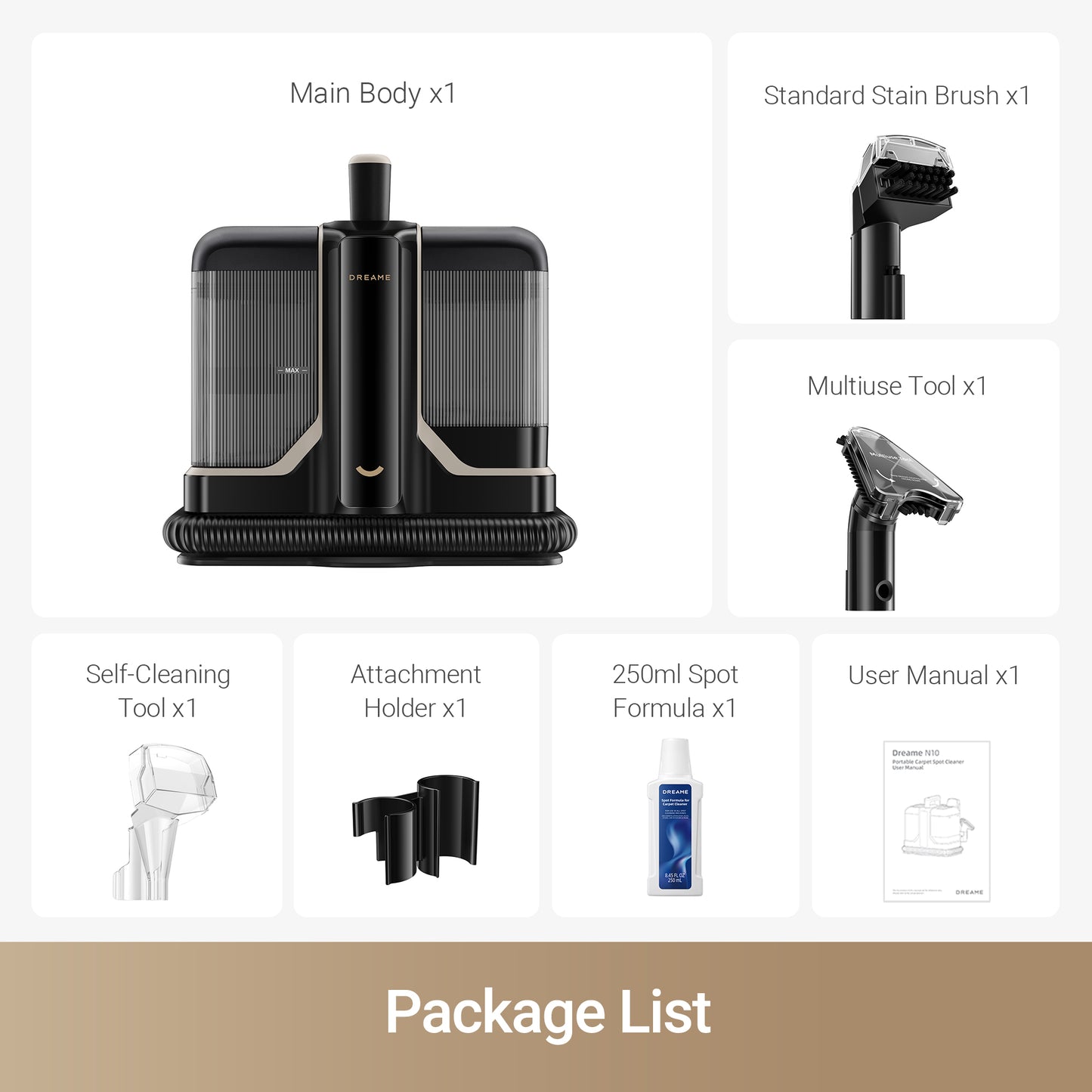 N10 Portable Carpet Spot Cleaner