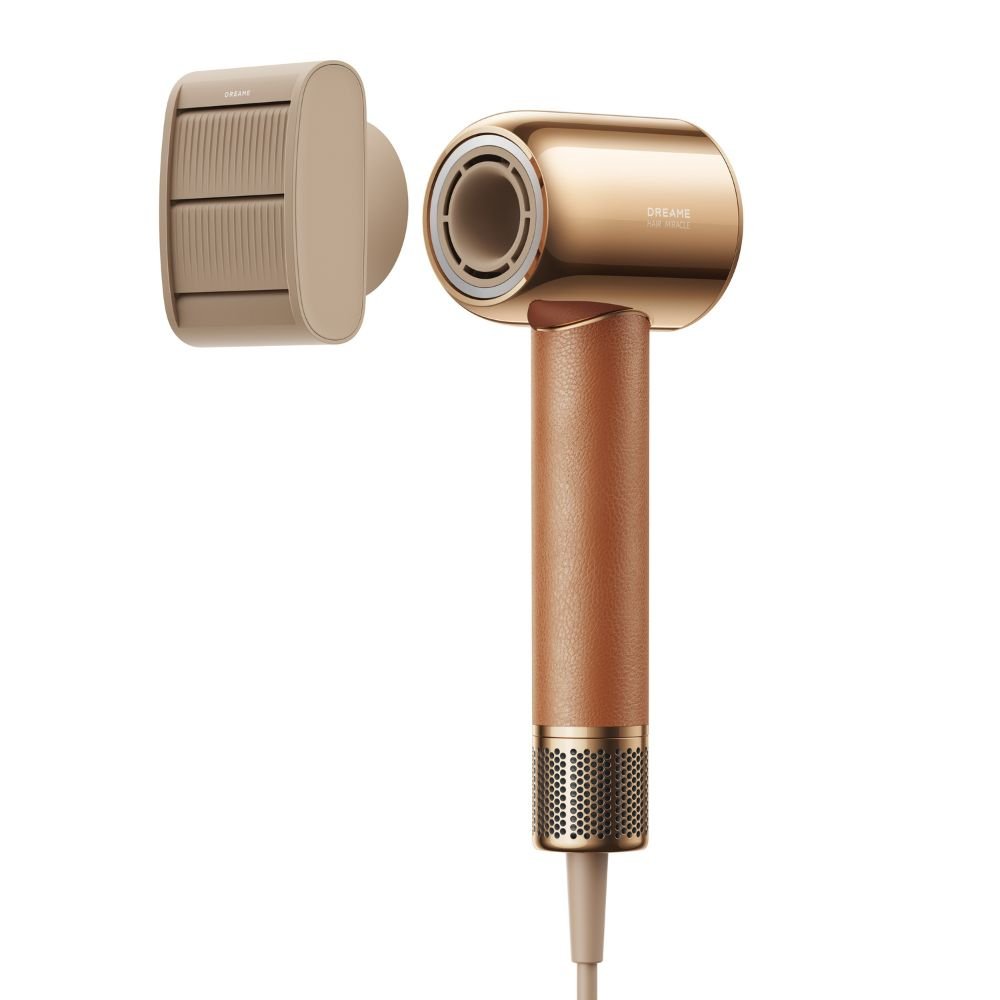 Dreame Hair Miracle hair dryer with a magnetic air inlet filter attachment