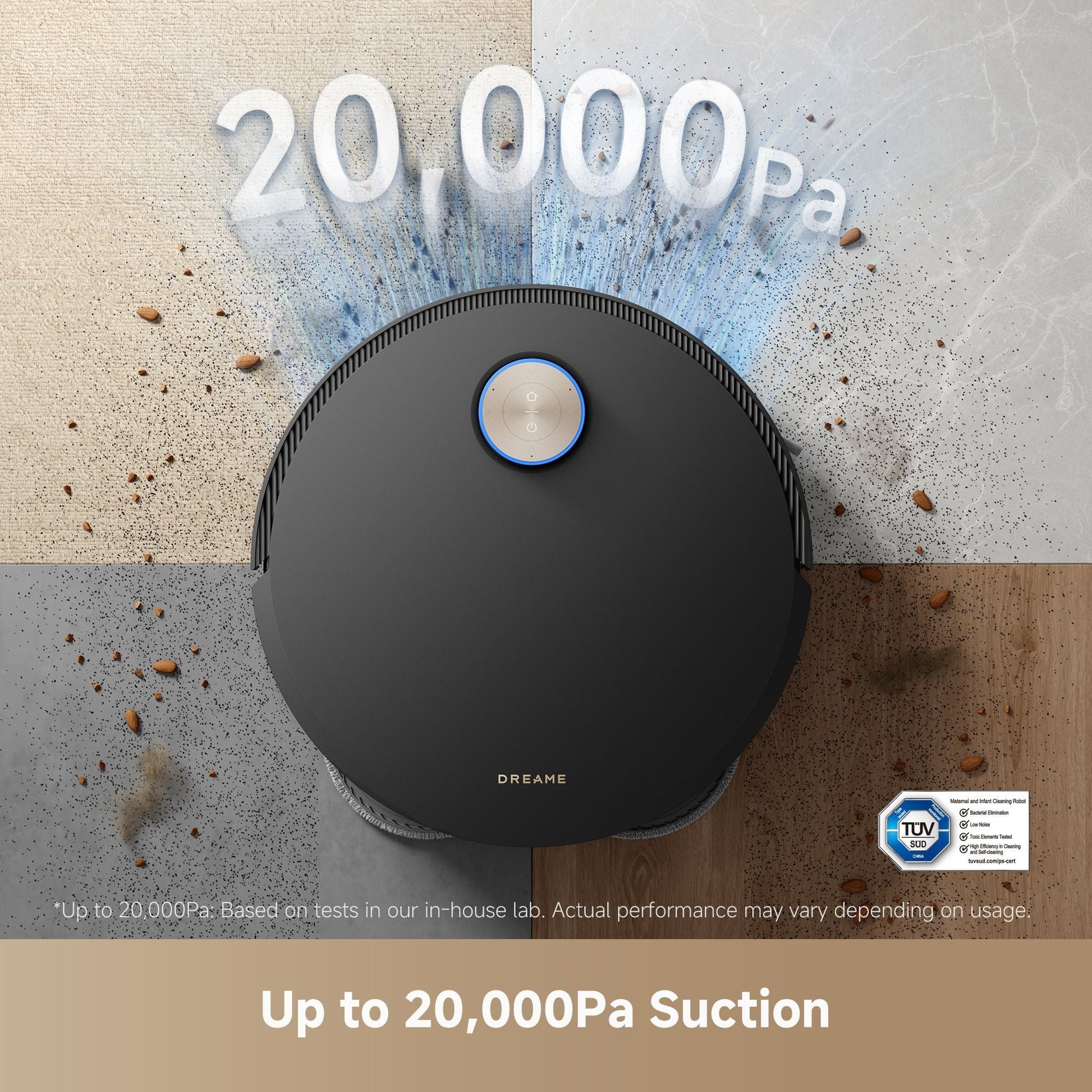Dreame X50 Ultra Robot Vacuum - White - Dreame Africa