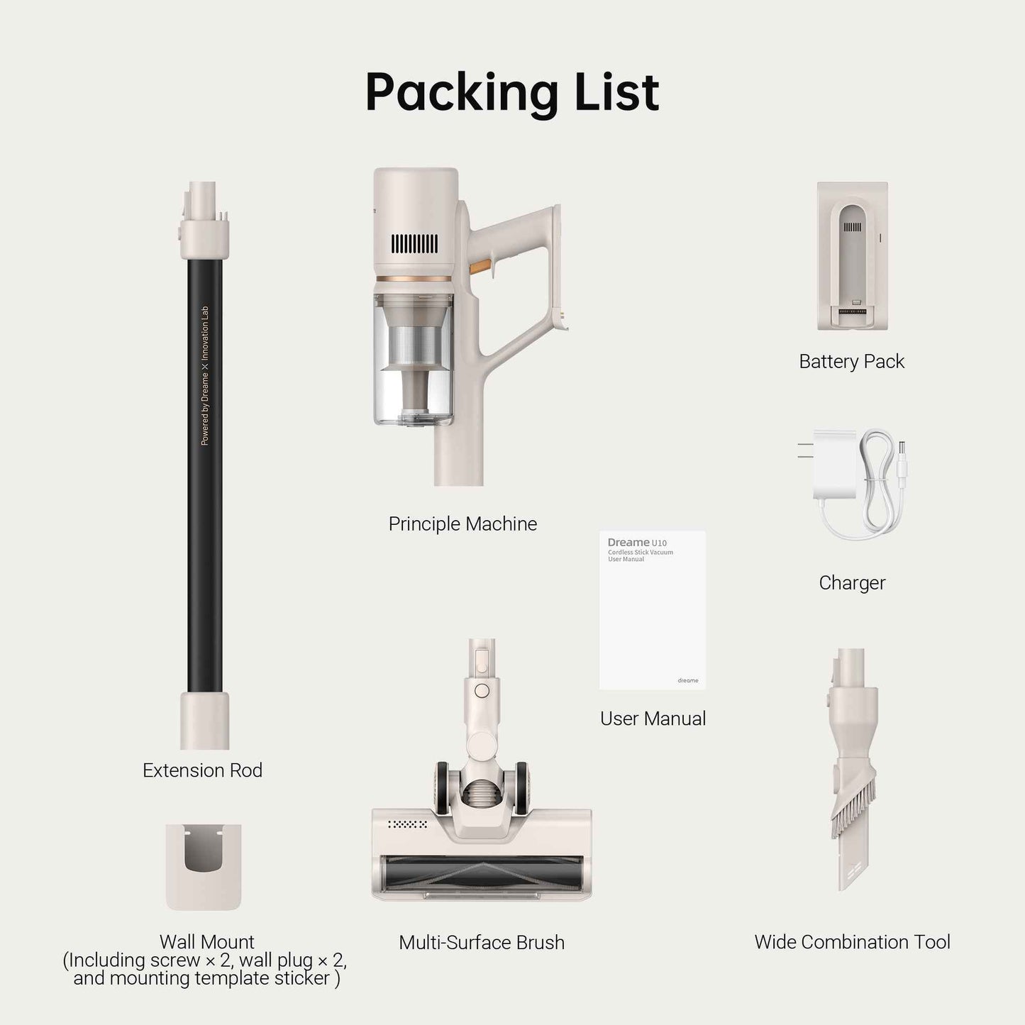U10 Stick Vacuum
