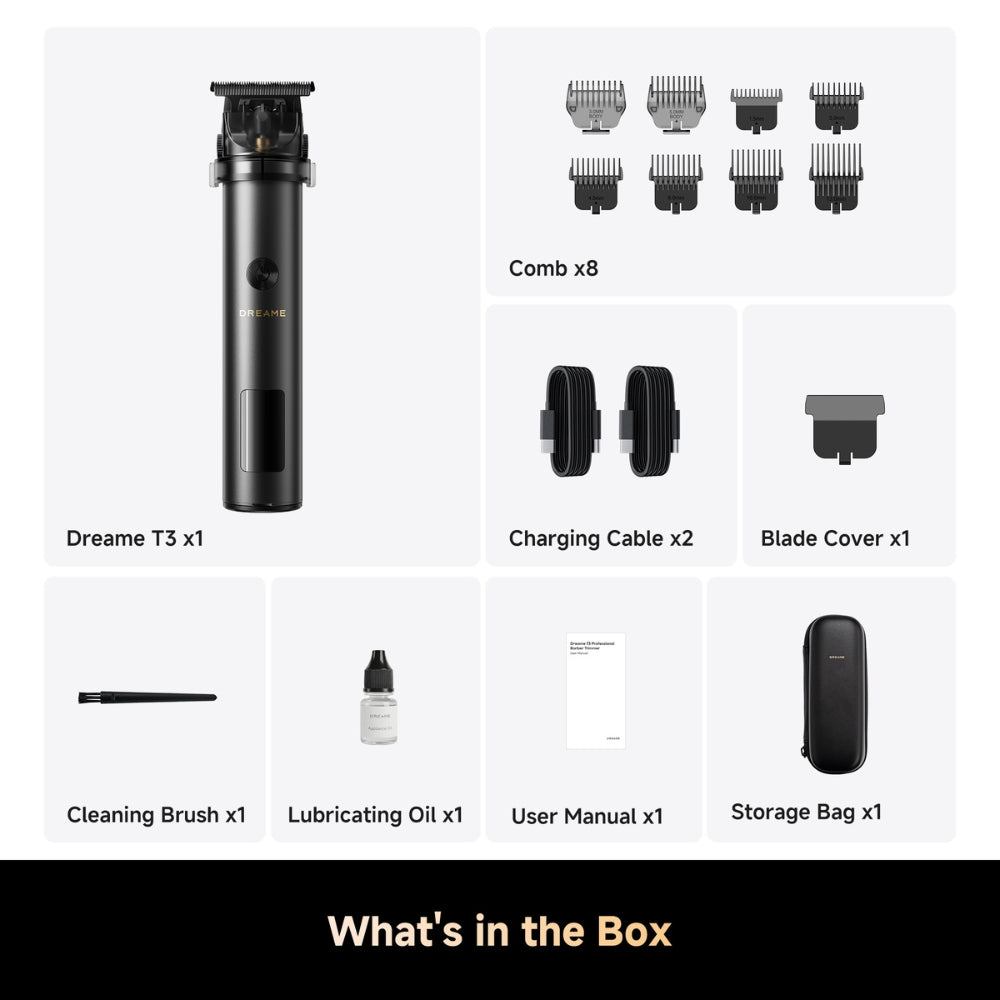 Dreame T3 Professional Grooming Trimmer