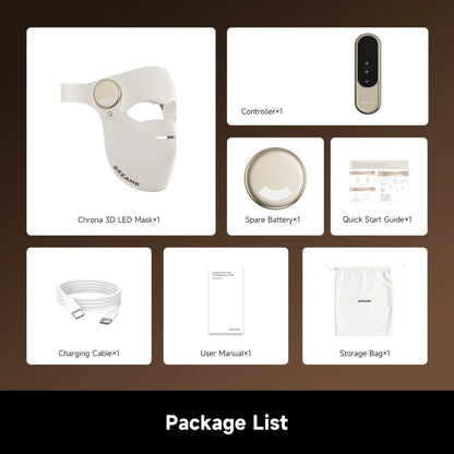 Dreame Chrona LED Light Therapy Face Mask 280 LEDs 5 Modes USB-C