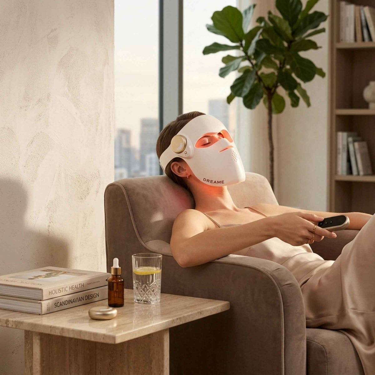 Dreame Chrona LED Light Therapy Face Mask 280 LEDs 5 Modes USB-C