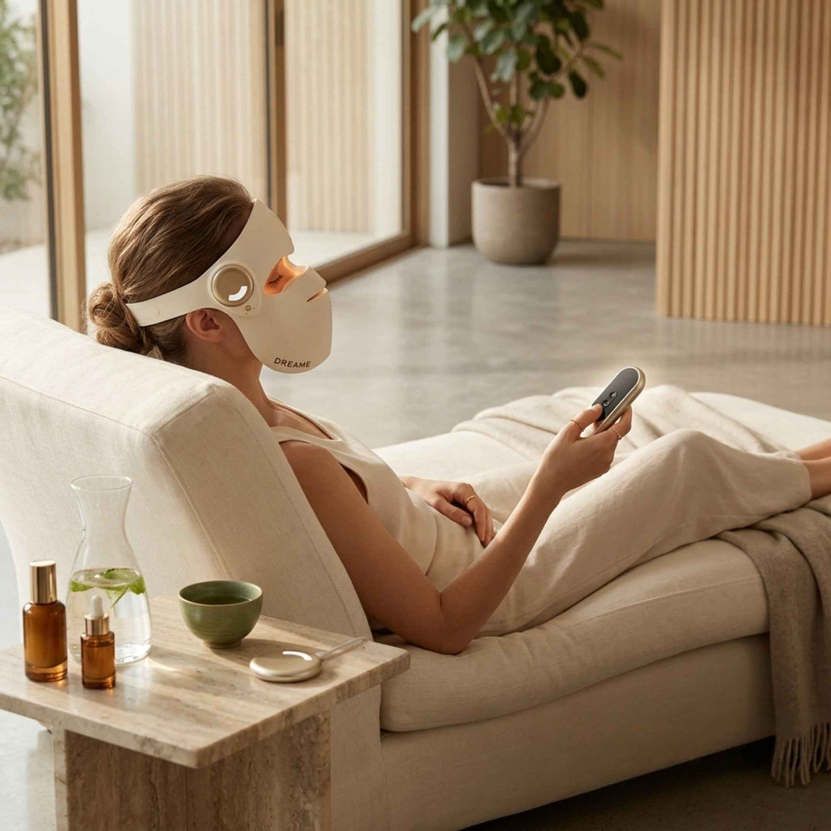 Dreame Chrona LED Light Therapy Face Mask 280 LEDs 5 Modes USB-C