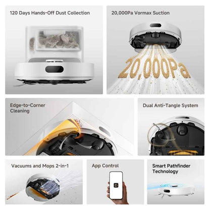 Dreame F20 Plus Robot Vacuum 20,000Pa