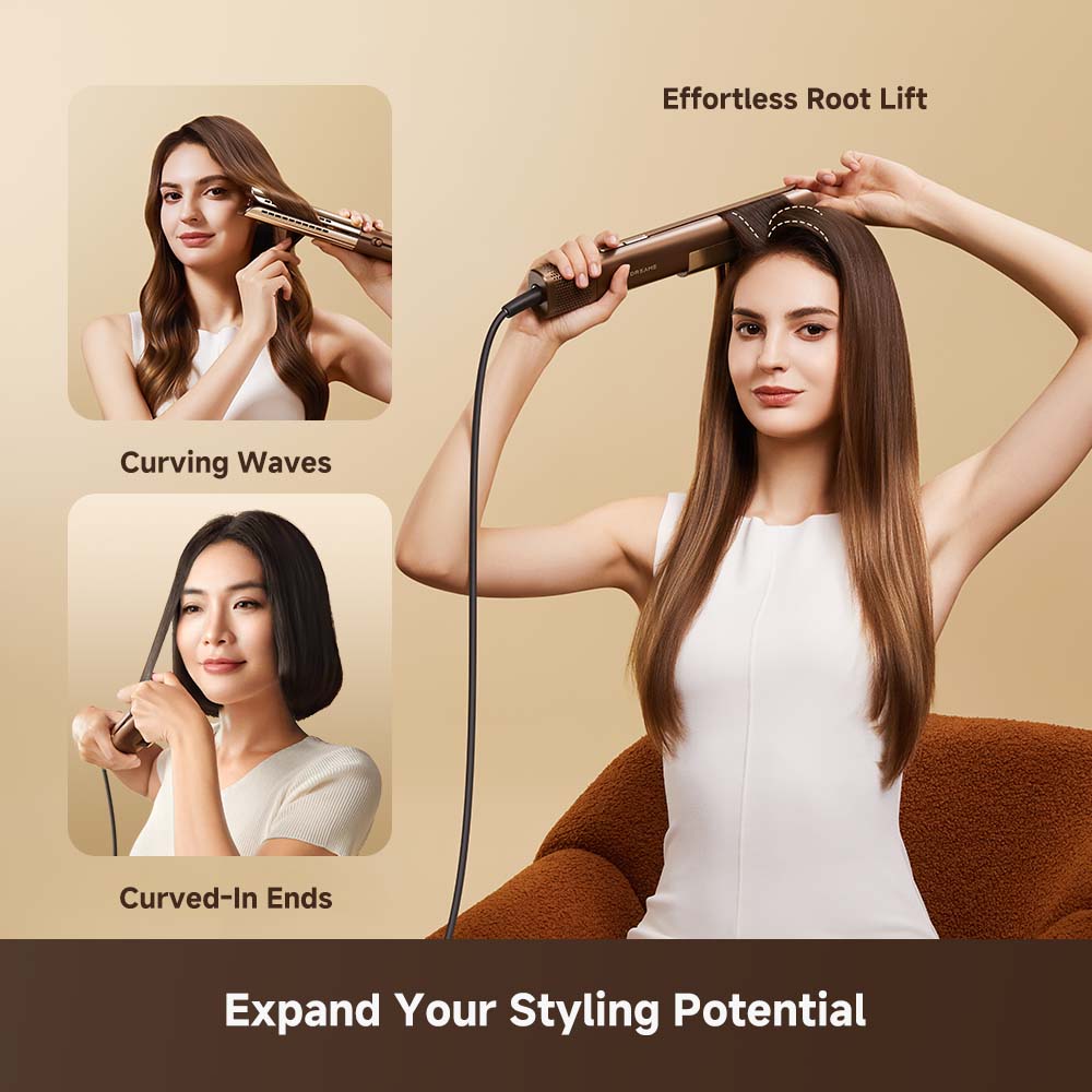 Aero Straight 2 - in - 1 Hair Dryer & Straightener - Dreame Africa