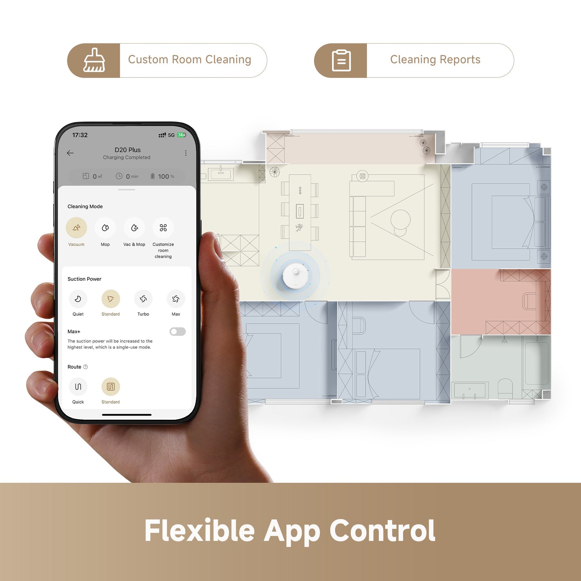 D20 Plus Robot Vacuum - Dreame Africa