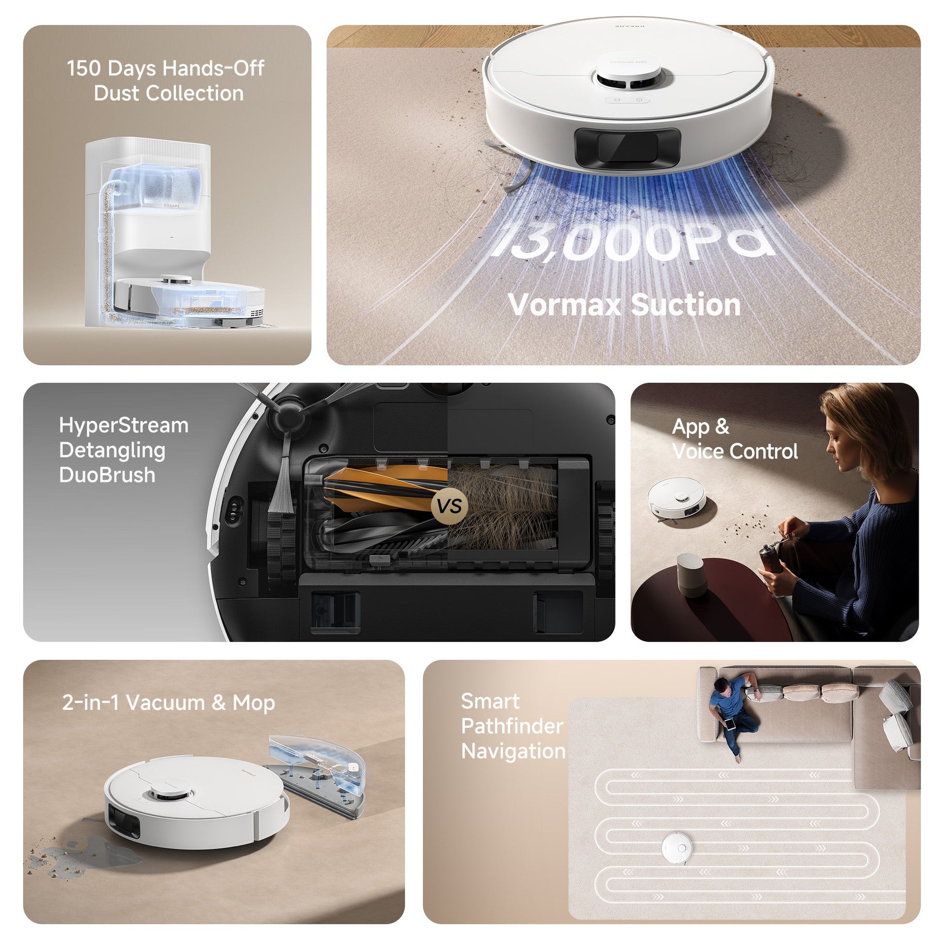 D20 Plus Robot Vacuum - Dreame Africa