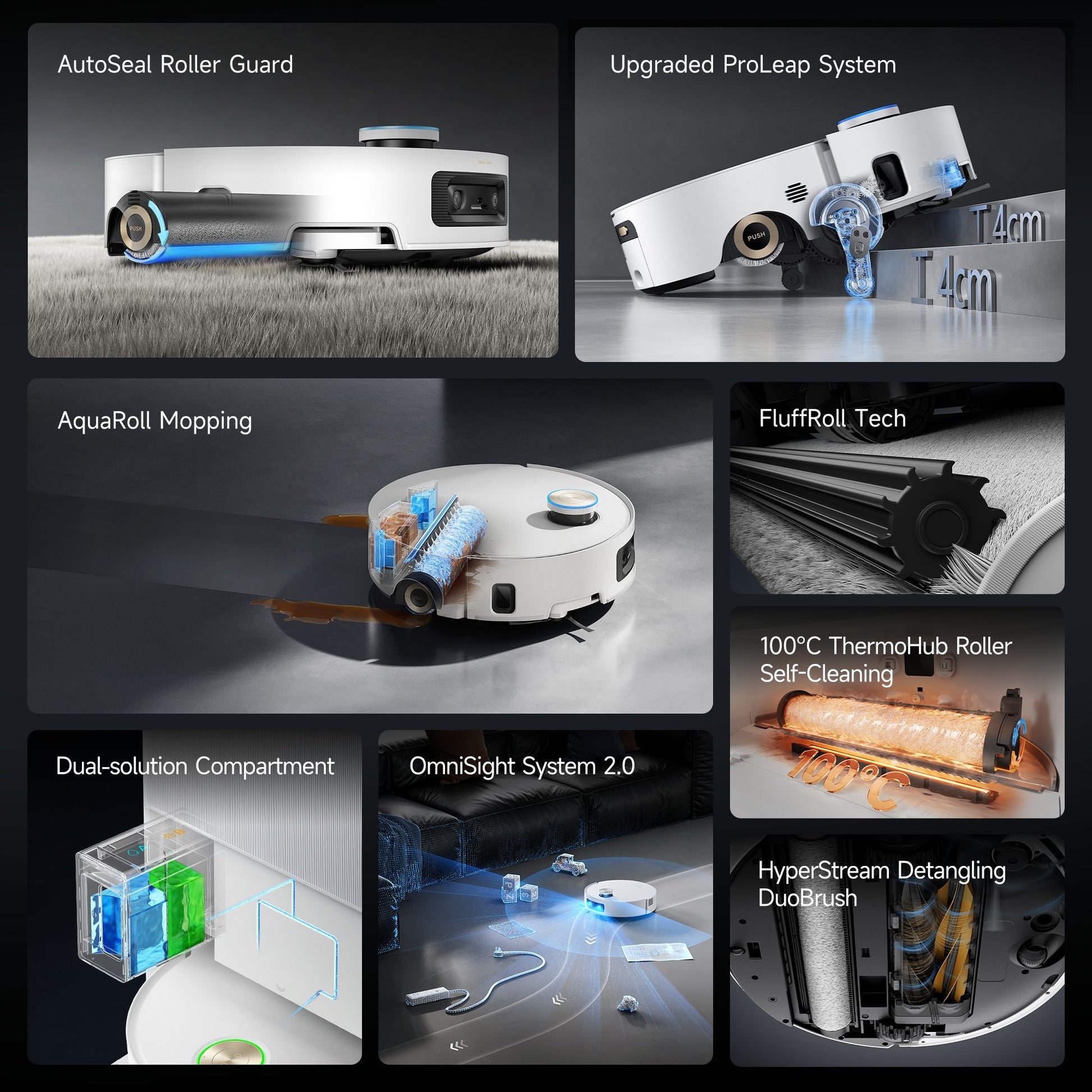 Dreame Aqua 10 Ultra Roller Complete (White) - Dreame Africa