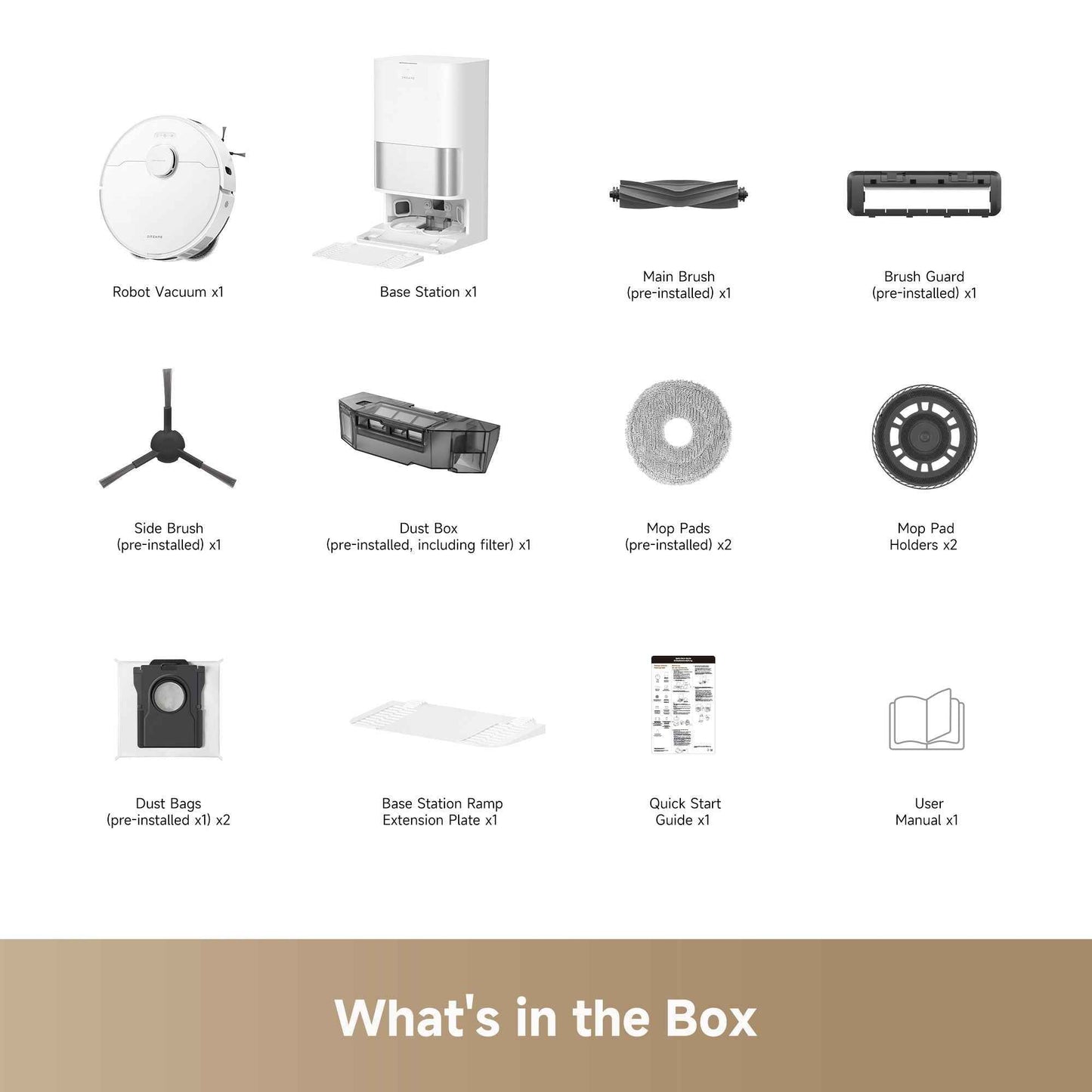 Dreame D30 Ultra Robot Vacuum (White)