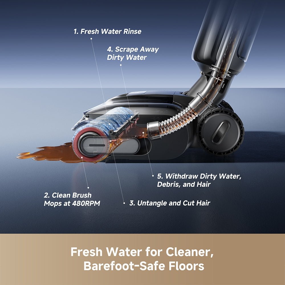 Dreame G12 Dual Wet & Dry Vacuum Cleaner 5-in-1 - Dreame Africa