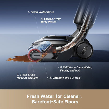 Dreame G12 Dual Wet & Dry Vacuum Cleaner 5-in-1 - Dreame Africa