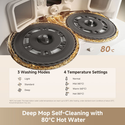 Dreame L50 Ultra CE Robot Vacuum (White) - Dreame Africa