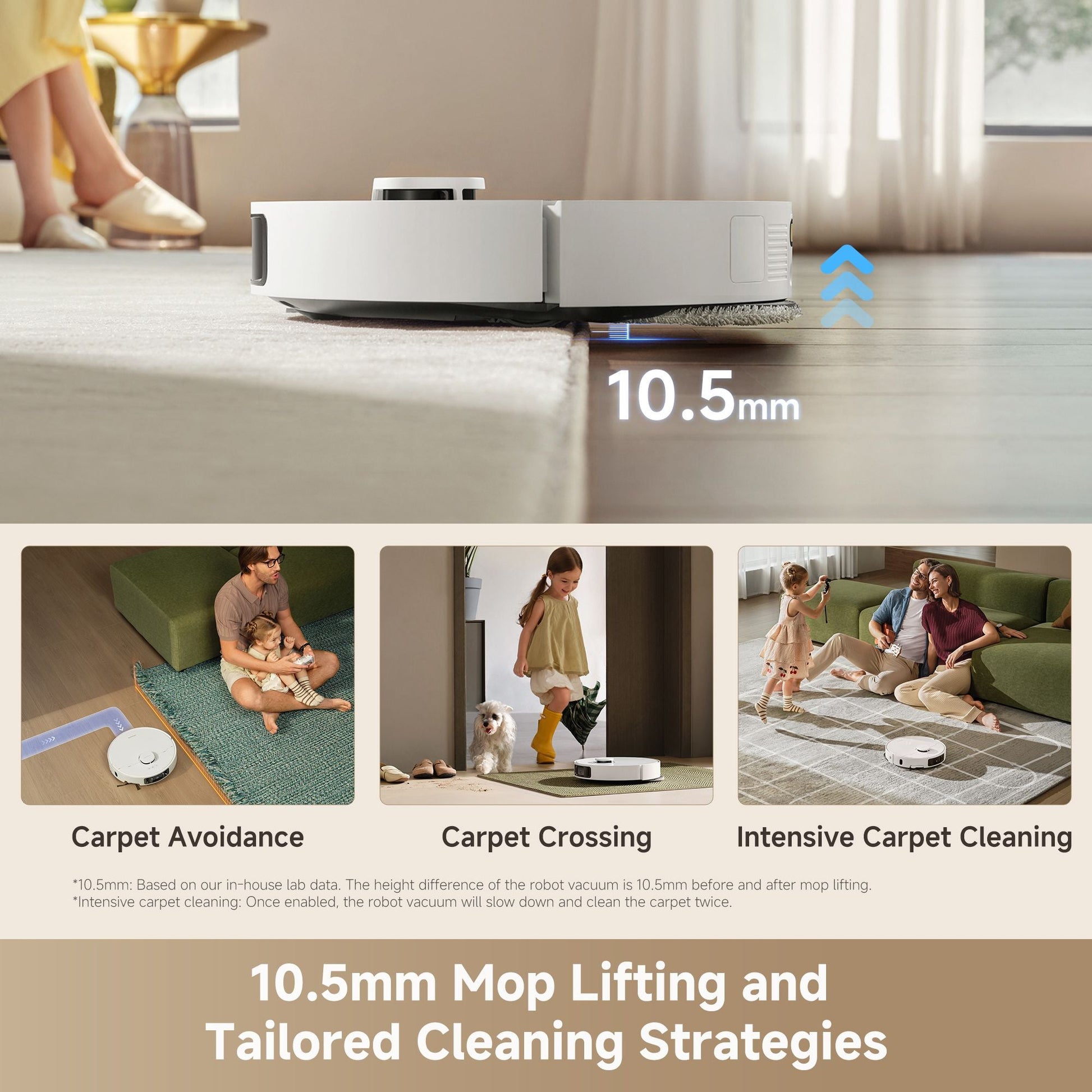 Dreame L50 Ultra CE Robot Vacuum (White) - Dreame Africa