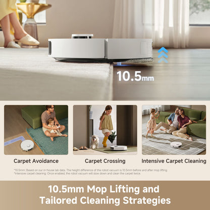Dreame L50 Ultra CE Robot Vacuum (White) - Dreame Africa