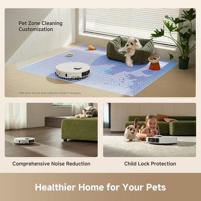 Dreame L50 Ultra CE Robot Vacuum (White) - Dreame Africa