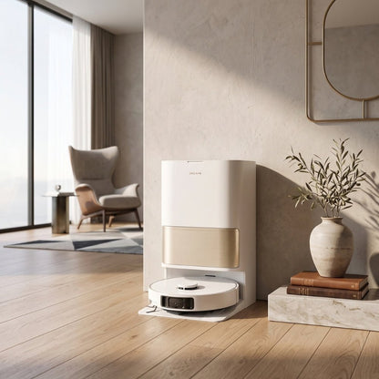Dreame L50 Ultra CE Robot Vacuum (White) - Dreame Africa