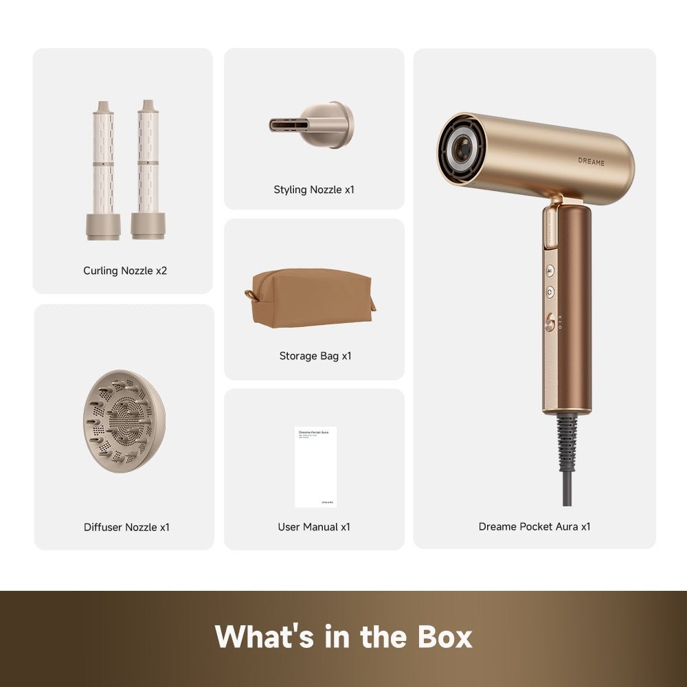 Dreame Pocket Aura Hair Dryer - Dreame Africa