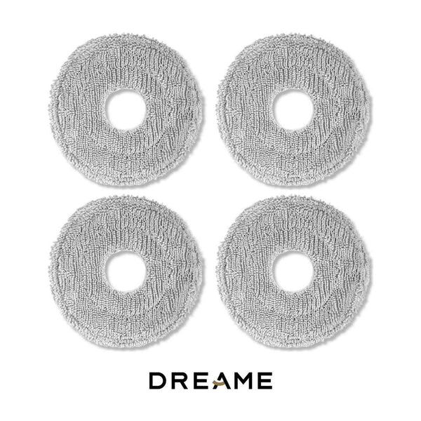 Dreame Robot Vacuum Mop Pads x4 for X40/L10s Ultra/X50/L50 CE/D30 CE