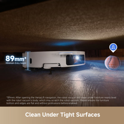 Dreame X50 Ultra Robot Vacuum - White - Dreame Africa