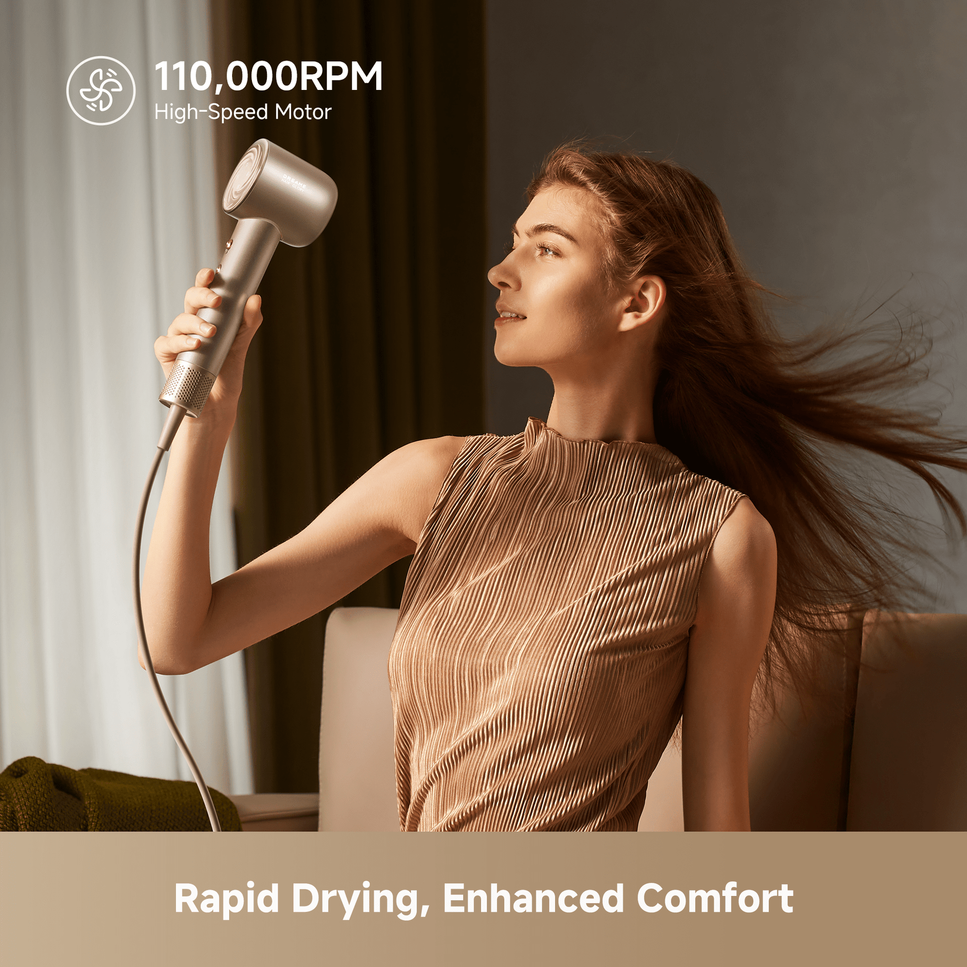 Glory Mix (Gold) Hair Dryer - Dreame Africa