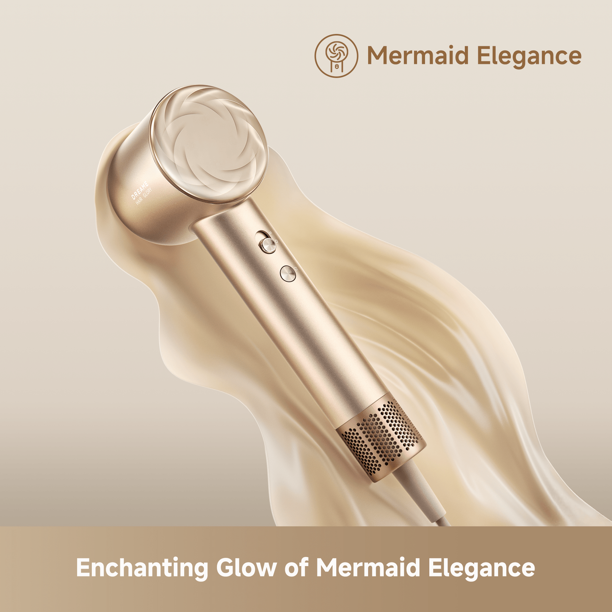 Glory Mix (Gold) Hair Dryer - Dreame Africa